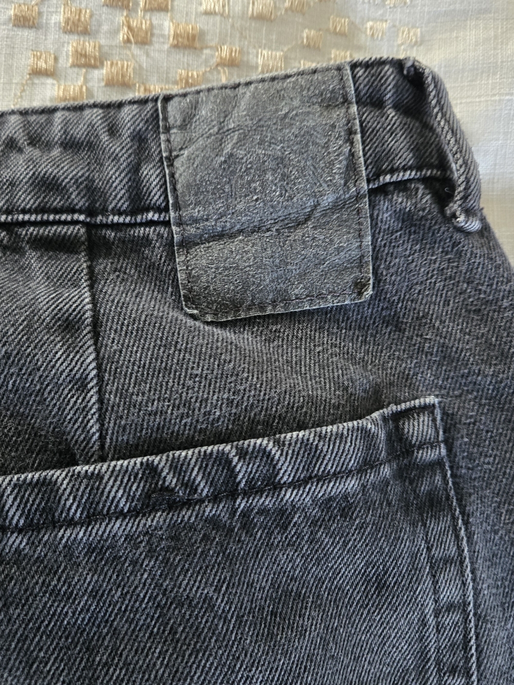 Afends Women's Shelby Long Black Wide Leg Jeans - Picture 6 of 8